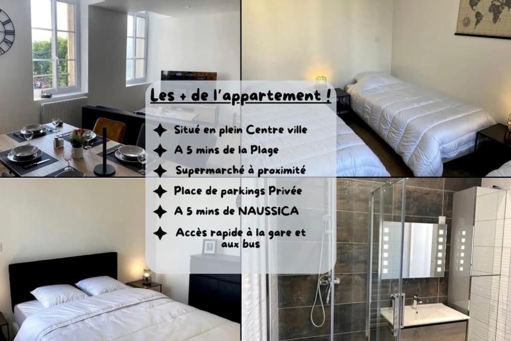 Appartement Les Vagues D'Opale à Boulogne-sur-Mer Extérieur photo